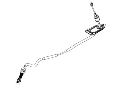 Ram ProMaster City Shift Cable - 68312370AA