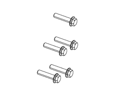 Mopar 6106267AA Bolt-HEXAGON FLANGE Head