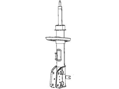 Mopar 68248726AD STRUT-Front Suspension