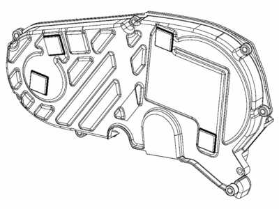 2019 Jeep Compass Timing Cover - 68325906AA