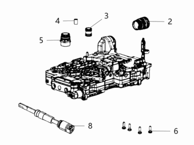 Chrysler 300 Valve Body - 68431539AB