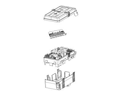 Mopar Fuse Box - 68370551AC
