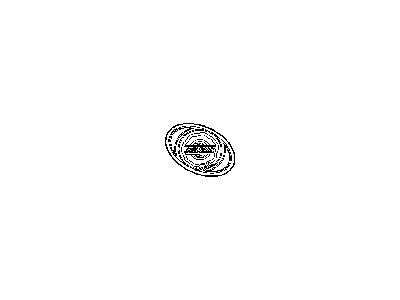 2002 Chrysler Town & Country Emblem - 4574844