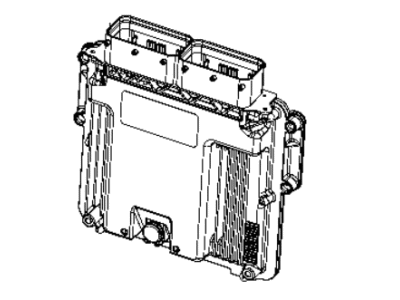 Jeep Wrangler Engine Control Module - 68335791AB