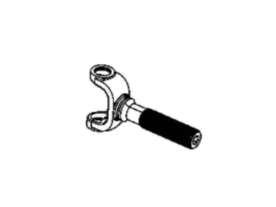 Mopar 68446621AA YOKE-Drive Shaft