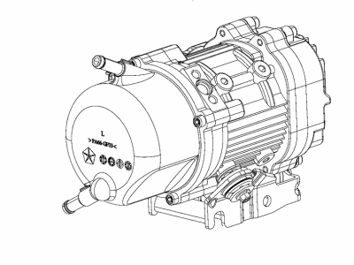 Jeep Wrangler Power Steering Pump - 68434555AD