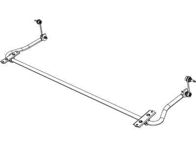 Mopar 68212467AB Bar-Rear Suspension