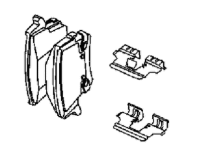 2009 Chrysler 300 Brake Pad - BHKH5767