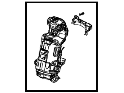 Mopar 68224292AC Exhaust Catalytic Converter