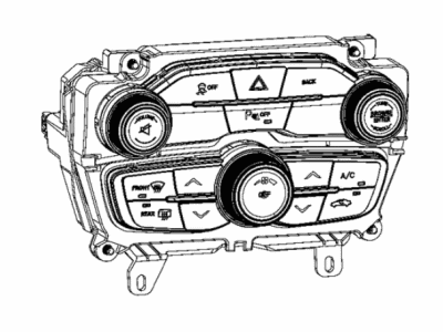 2020 Dodge Challenger A/C Switch - 68415452AA