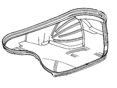 1998 Chrysler Concorde Weather Strip - 4575226