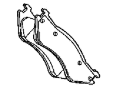 Dodge Ram 1500 Brake Pad - BHKH5690