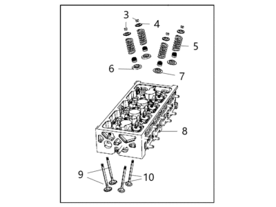 Mopar 68476394AA Head-Cylinder