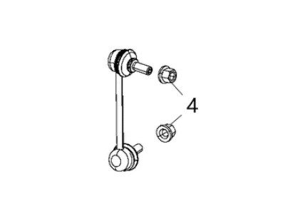 2019 Jeep Cherokee Sway Bar Link - 68405970AB