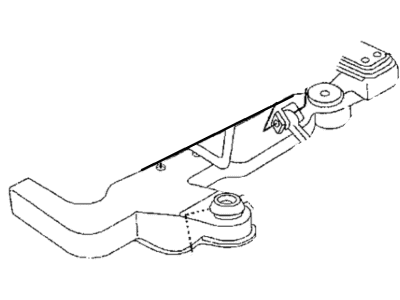 Chrysler LHS Axle Beam - 4584498