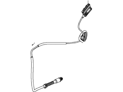 2014 Jeep Grand Cherokee Shift Cable - 68144637AB