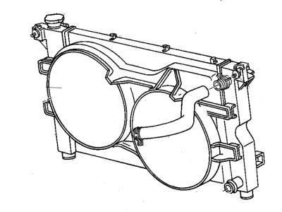 Mopar 4677695AA Module Fan