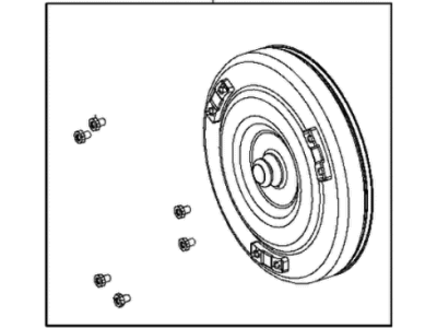 2016 Jeep Cherokee Torque Converter - 68225775AB