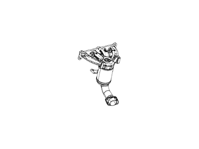 Jeep Compass Catalytic Converter - 68096391AC