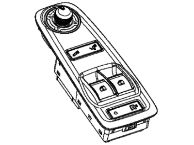 Ram ProMaster 2500 Power Window Switch - 1ZP73JXWAF