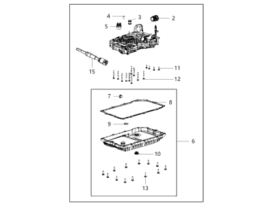 Jeep Wrangler Valve Body - RL408601AA