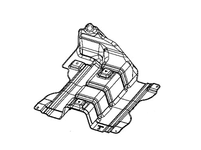 Chrysler Pacifica Exhaust Heat Shield - 68270373AA