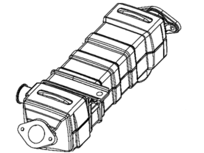 Mopar 68224582AA Cooler-EGR