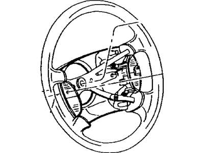 Dodge Dakota Steering Wheel - YV251DHAD