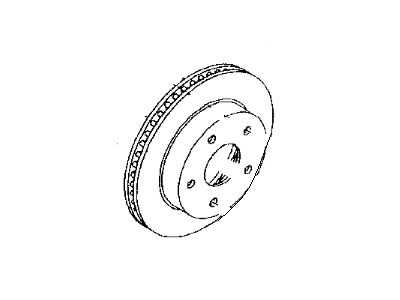 Dodge Ram 1500 Brake Disc - V5019801AA