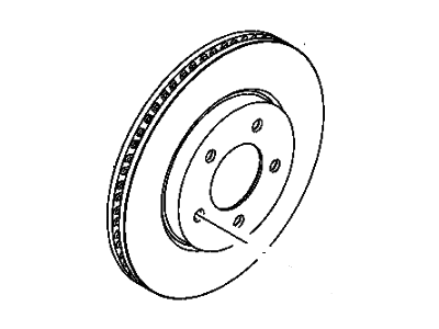 Chrysler Pacifica Brake Disc - 2AMV1234AA