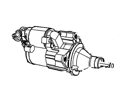 2014 Jeep Cherokee Starter Motor - R4801839AB