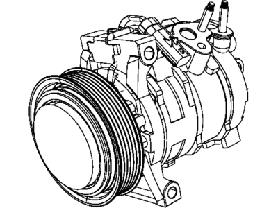 Jeep Patriot A/C Compressor - 55111296AE