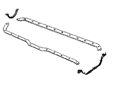 Jeep Comanche Oil Pan Gasket - 83504662