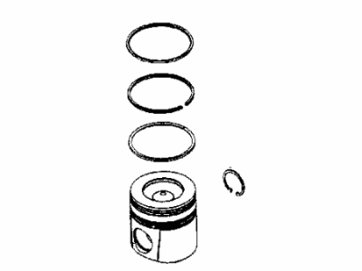 2003 Dodge Ram 1500 Piston - 5093117AA