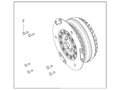 2021 Jeep Wrangler Torque Converter - RL396733AA