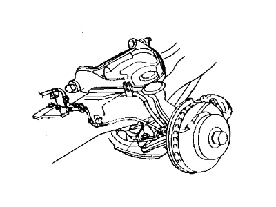 1998 Dodge Ram Van Brake Line - V1129449AA