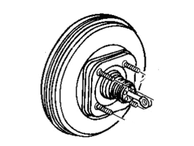 Dodge Caravan Brake Booster - 4721613AB