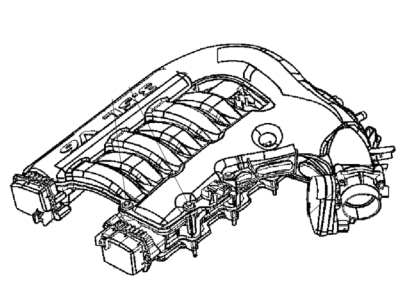 Chrysler 300 Intake Manifold - 4591863AE