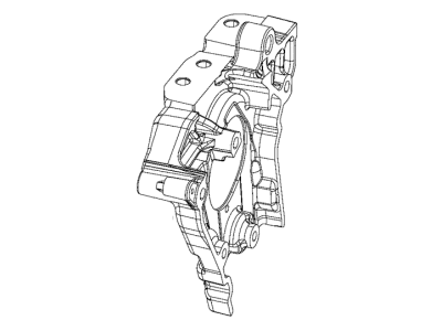 2015 Jeep Cherokee Engine Mount Bracket - 68228098AA