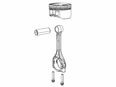 Jeep Renegade Piston - 5048541AA