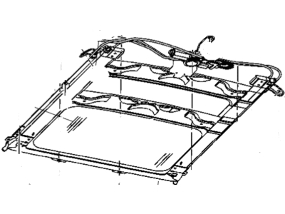 Mopar 5101963AB SUNROOF-SUNROOF