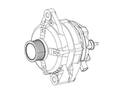 Jeep Cherokee Alternator - 68348758AB