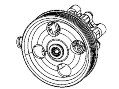 2020 Ram 5500 Power Steering Pump - 68453717AA