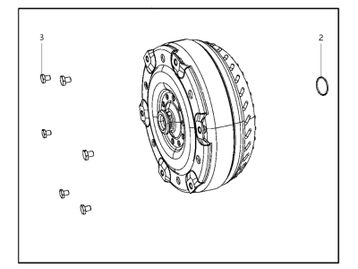 2014 Ram 3500 Torque Converter - R8419671AG