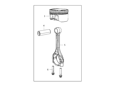 Mopar 68230024AA Piston