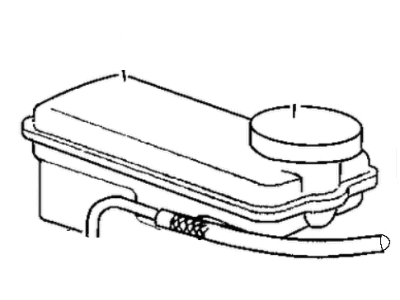 1996 Chrysler New Yorker Brake Master Cylinder Reservoir - 4761884