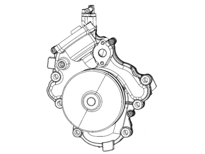 2020 Jeep Wrangler Water Pump - 68490215AA