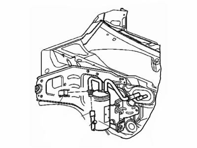 Dodge Ram 3500 A/C Accumulator - 55055963AB