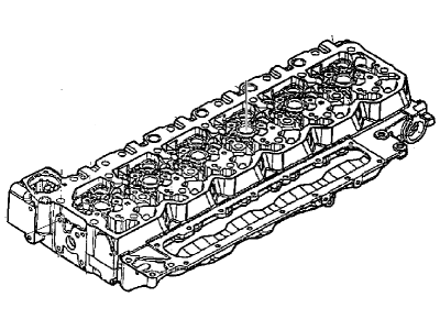 2004 Dodge Ram 2500 Cylinder Head - 5114415AA