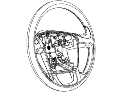 Ram ProMaster 2500 Steering Wheel - 1ZT74JXWAC